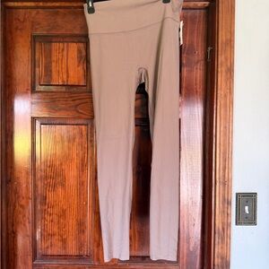 SPANX Taupe High-Waisted Leggings